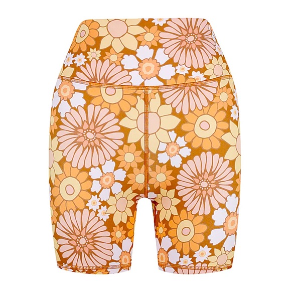 NWT: Kavala Collective Flower Power Bike Shorts - size M - Picture 1 of 4